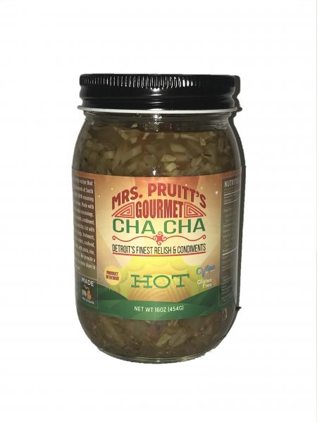 Mrs. Pruitt's Gourmet CHA CHA Hot 16 oz. picture