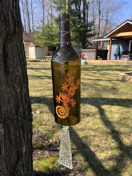 Gecko Art Bottle Chime