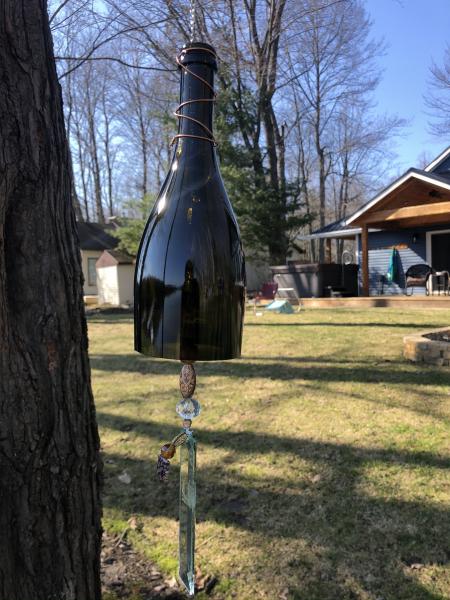 Beaded Art Bottle Chime