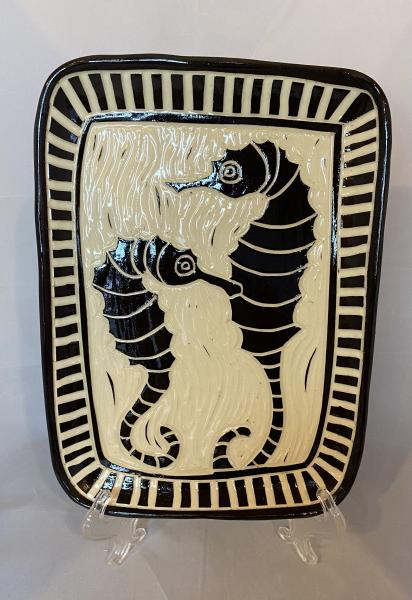 Seahorse Rectangle Platter