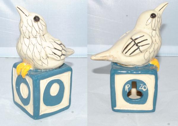 Bird on a Box Sculpture