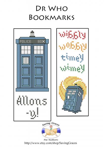 Dr Who Bookmarks