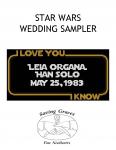 Star Wars Wedding Sampler