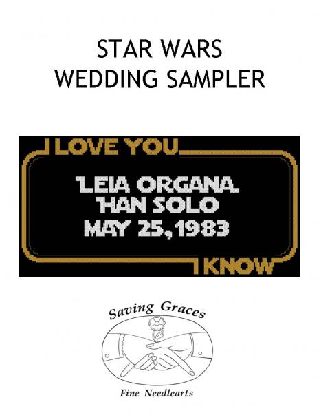 Star Wars Wedding Sampler