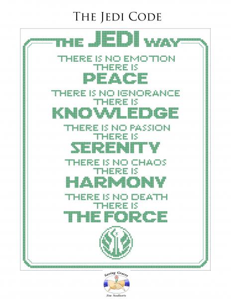 Star Wars Jedi Code