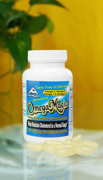 OmegaMagic Emu Oil Capsules picture