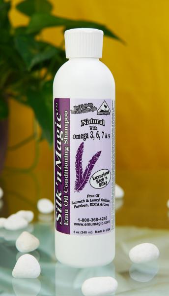 Silk'nMagic Emu Oil Conditioning Shampoo 8oz picture