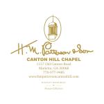 H.M. Patterson and Son Canton Hill Chapel