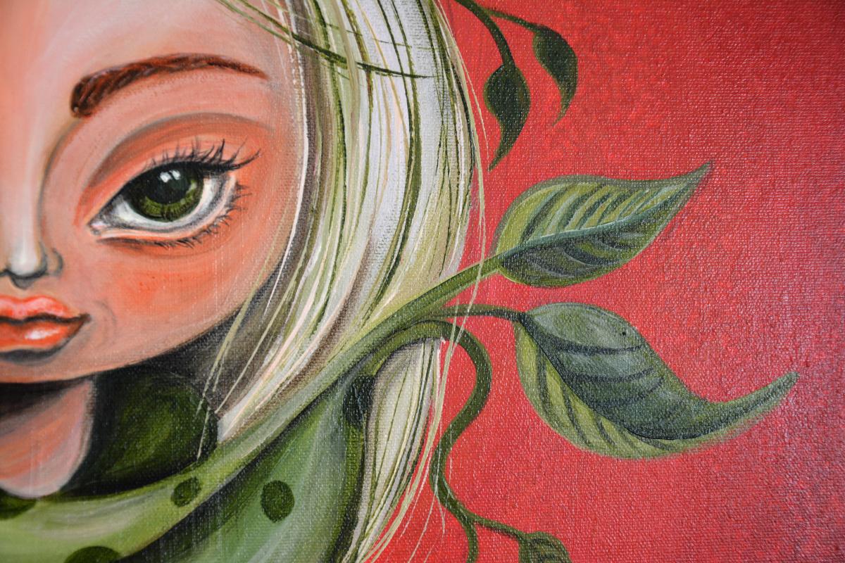 26. Pequeña roja / Little red picture