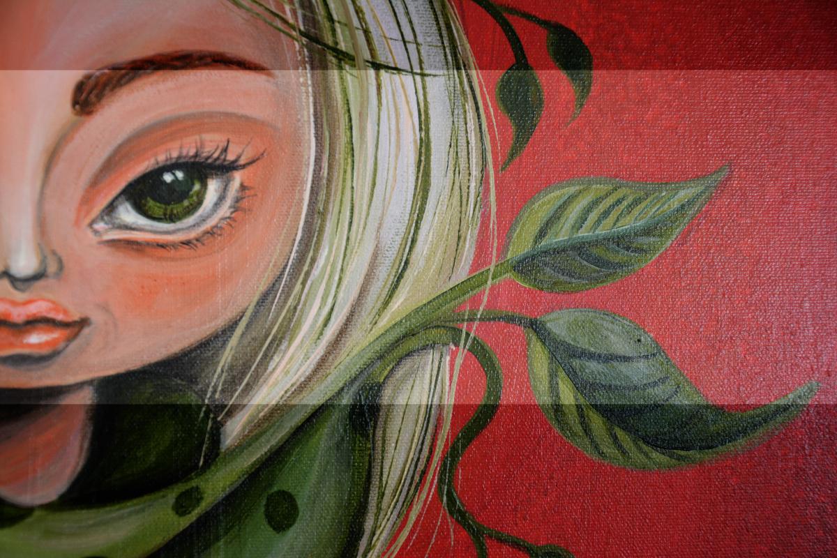 26. Pequeña roja / Little red picture