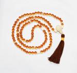 Honey Topaz Mala Necklace