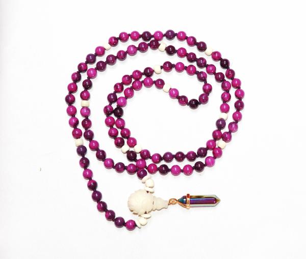 Nurturing Sugilite Mala Necklace