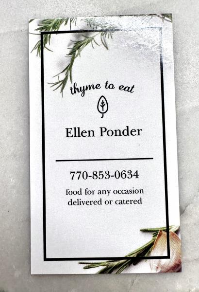 Thyme to eat Catering