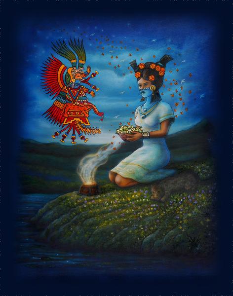 Printing GICLEE EDITIONS Xochiquetzal picture