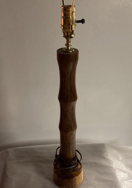 Cocobolo table lamp picture