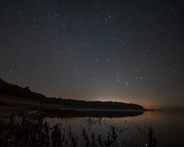 Stars at Lake Red Rock