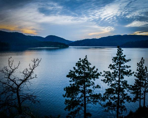 Lake Sylvan Sunset picture