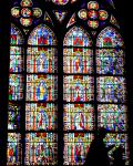 Praying in Notre Dame