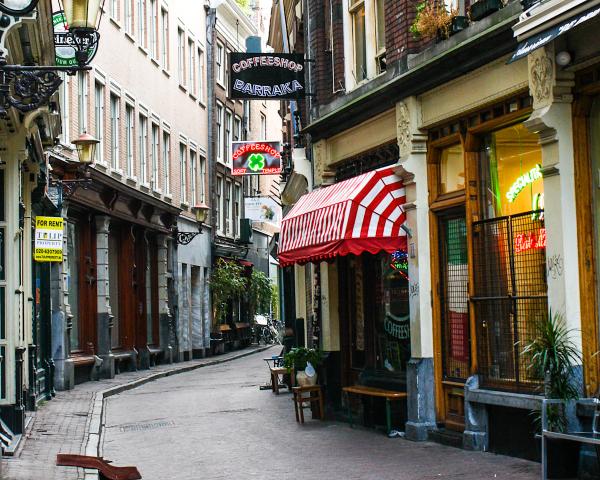 Coffee shops of Amsterdam