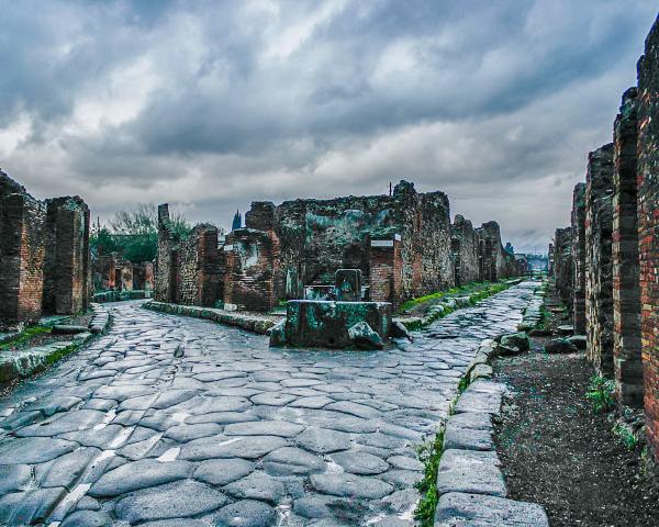 Pompeii After a Rain