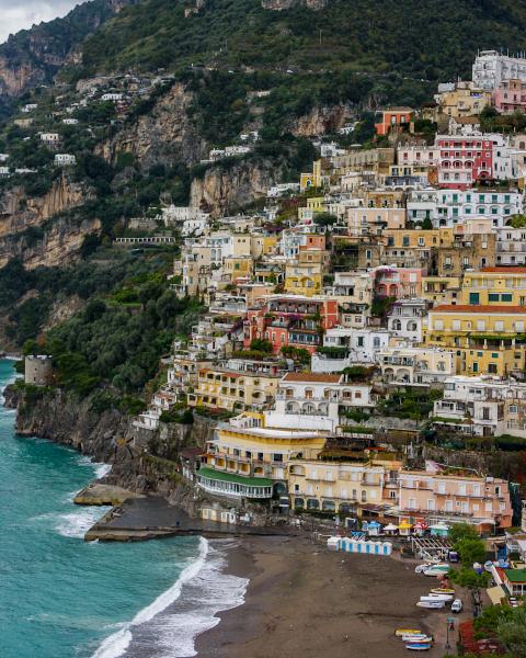 View of Positano picture