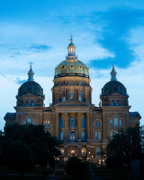 North Side of Iowa Capitol picture