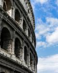 Blue Sky and the Coliseum