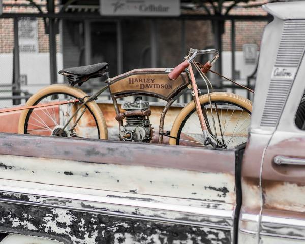 Vintage Harley 1900's picture