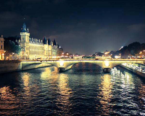 Glowing Seine