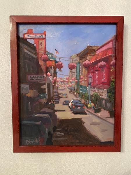 San Francisco Street View 20x16 oil