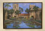 Balboa Park Waterlilies 24x26 Oil