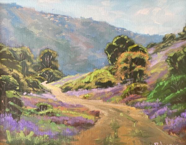 A Days Hike 16x20 Oil picture