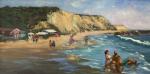 Beach Day 12x24 Oil