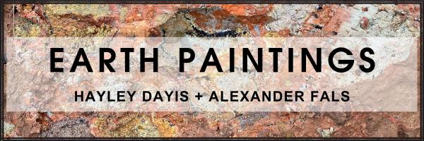 Hayley Dayis + Alexander Fals Earth Paintings