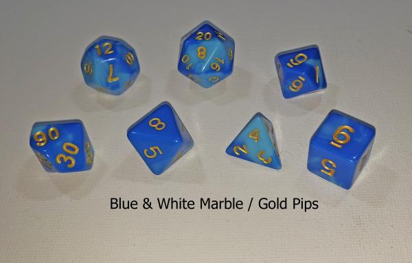 Plastic / Acrylic D&D Dice  Sets picture