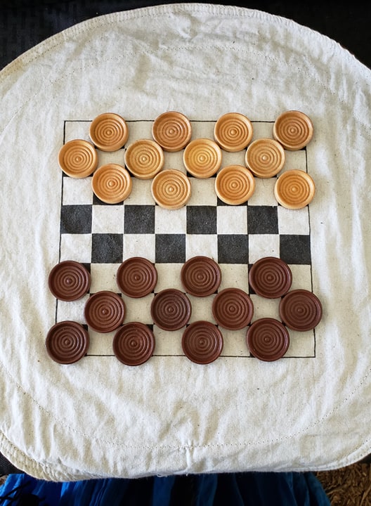 Chess/Checker Board picture