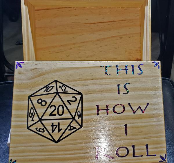 Gaming Accessories Box - This is how I roll picture