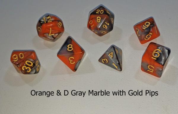 Plastic / Acrylic D&D Dice  Sets picture