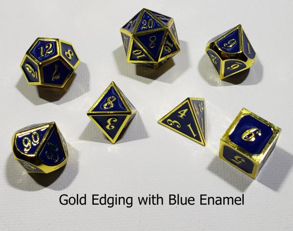 Metal Alloy D&D Dice Set picture