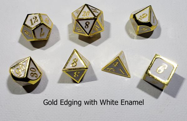 Metal Alloy D&D Dice Set picture