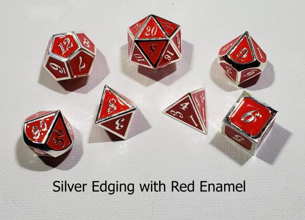 Metal Alloy D&D Dice Set picture