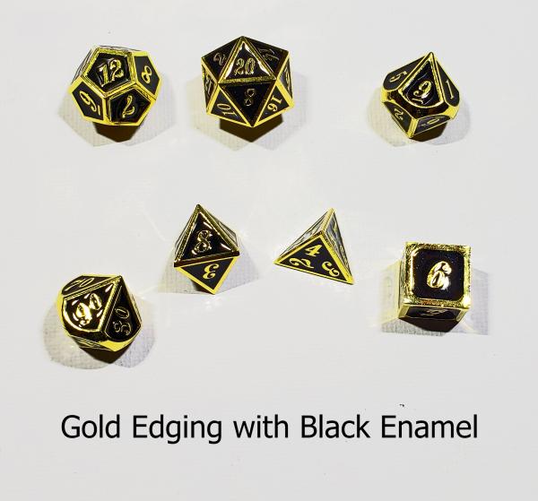 Metal Alloy D&D Dice Set picture