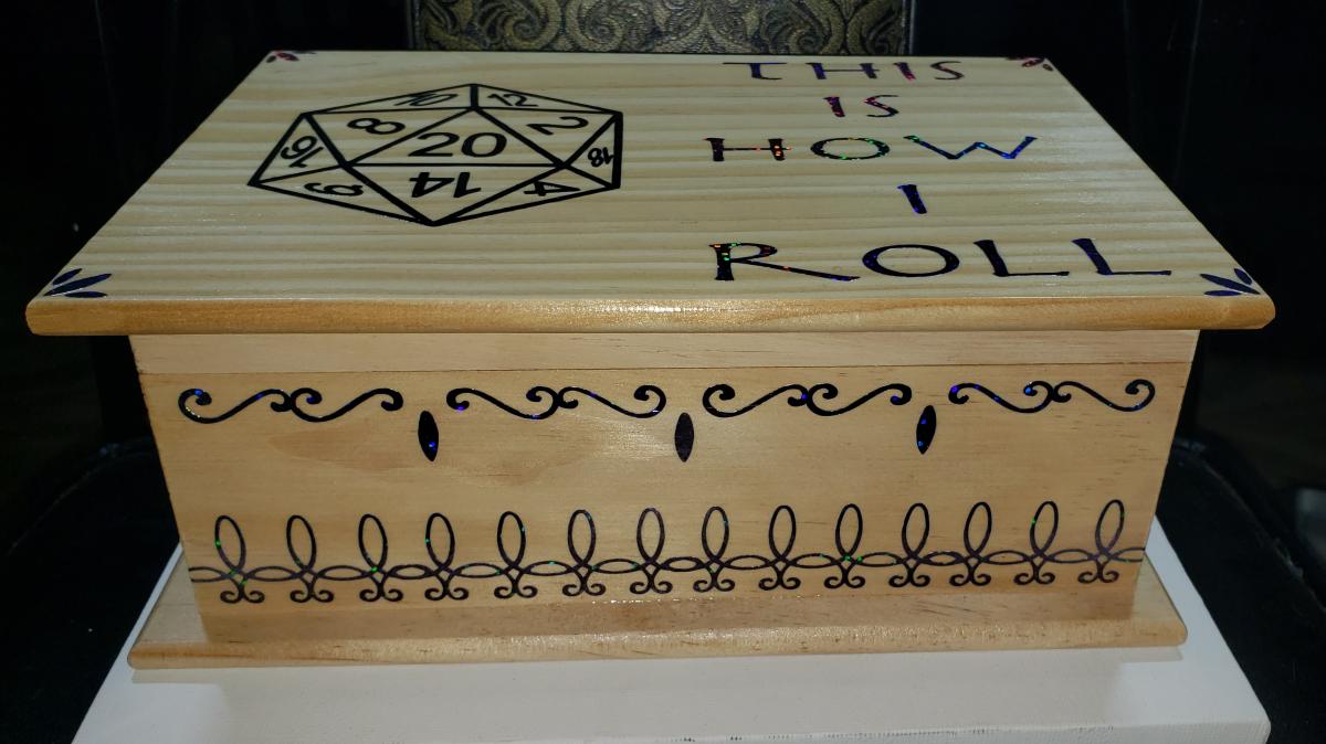 Gaming Accessories Box - This is how I roll picture