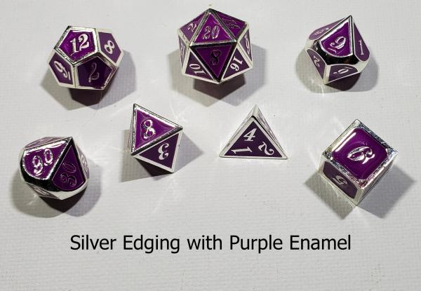 Metal Alloy D&D Dice Set picture