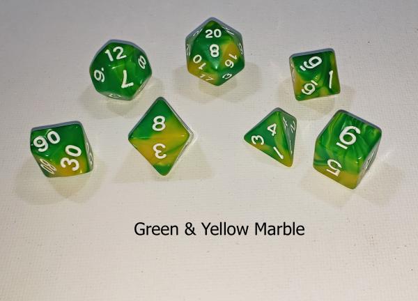 Plastic / Acrylic D&D Dice  Sets picture