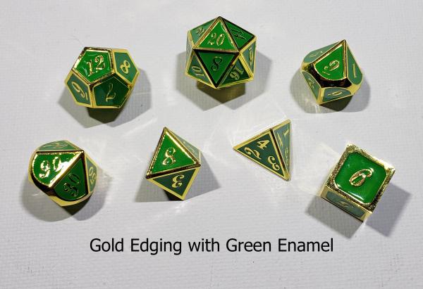 Metal Alloy D&D Dice Set picture