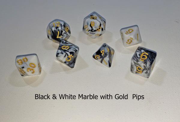 Plastic / Acrylic D&D Dice  Sets picture