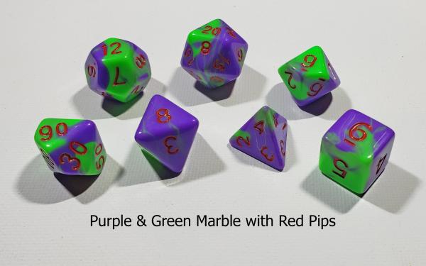 Plastic / Acrylic D&D Dice  Sets picture