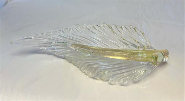 Crystal Clear Glass Feather picture