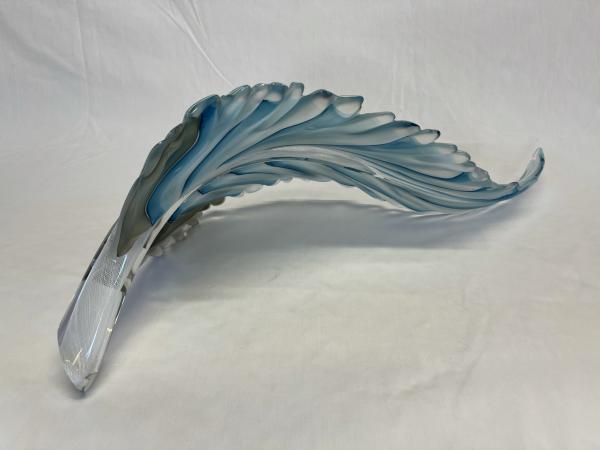 Light Blue & Gray Feather picture